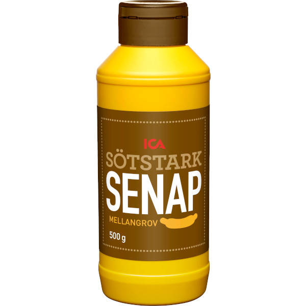 ICA Senap Sötstark Mellangrov
