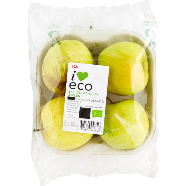 ICA I Love Eco Äpplen Gröna Ekologiska