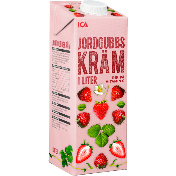 ICA Jordgubbskräm