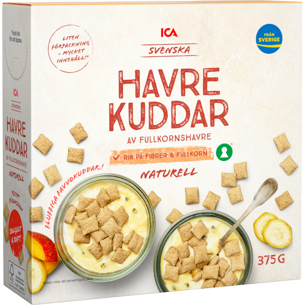 ICA Havrekuddar Naturell