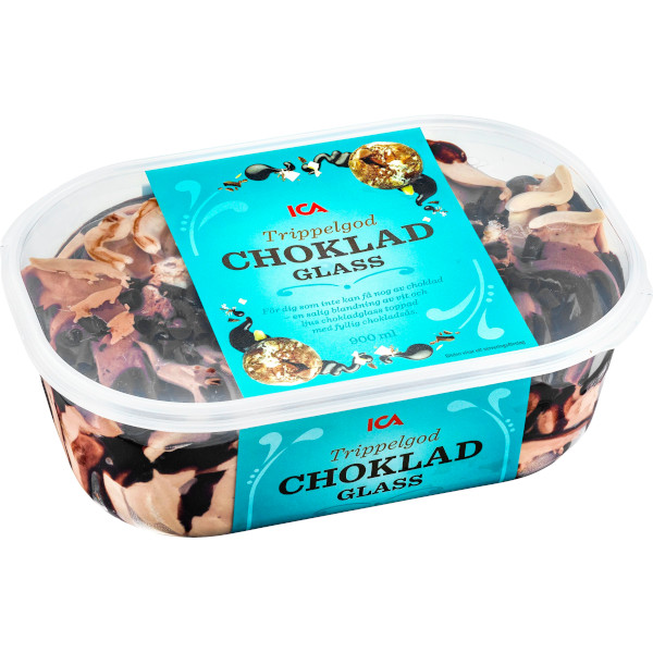 ICA Chokladglass Trippelgod