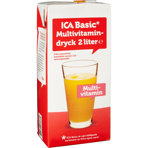 ICA Basic Multivitamindryck