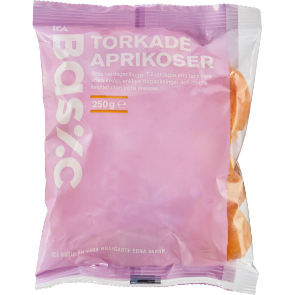 ICA Basic Aprikoser Torkade