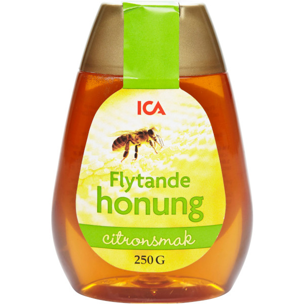 ICA Honung Flytande Citronsmak