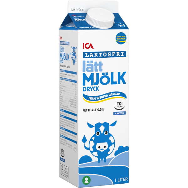 ICA Lättmjölk Laktosfri