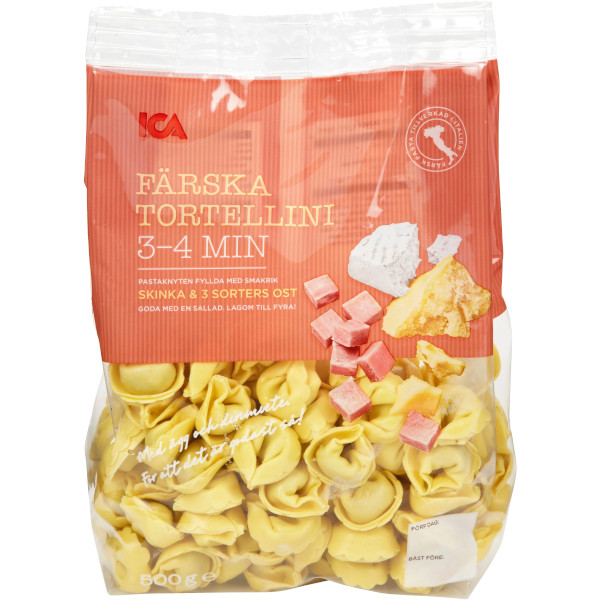ICA Tortellini Skinka & 3 Sorters Ost