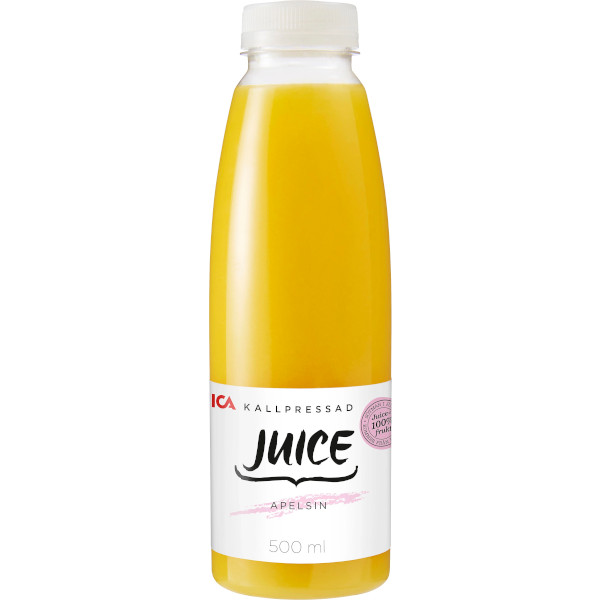 ICA Kallpressad Juice Apelsin