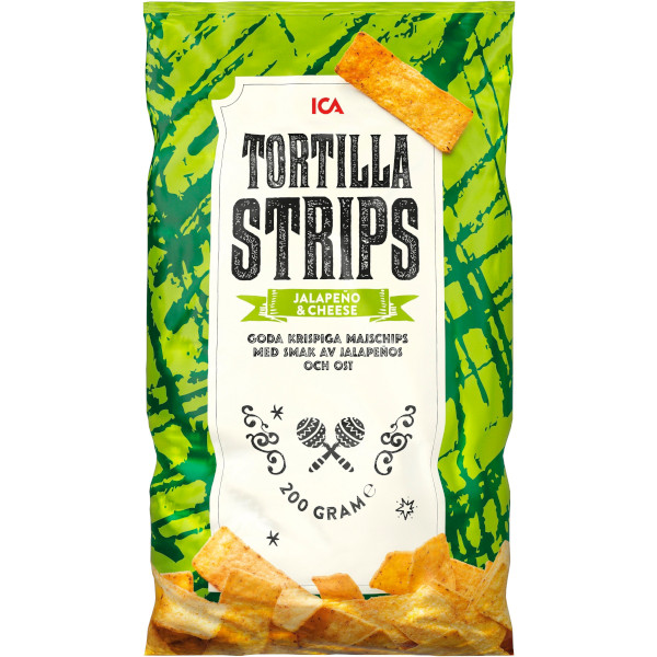 ICA Tortilla Strips Jalapeño & Cheese