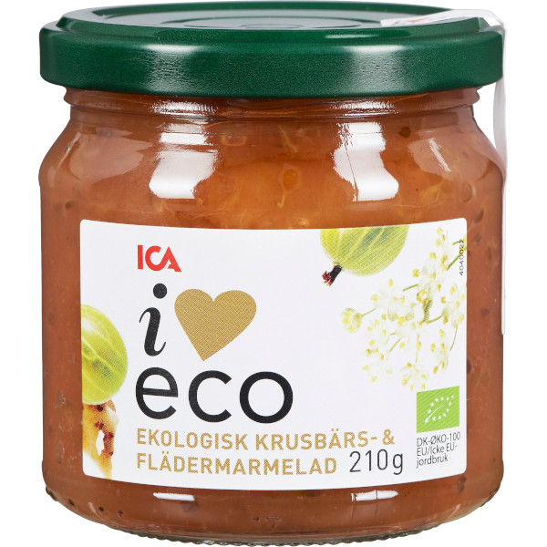 ICA I Love Eco Krusbär & Flädermarmelad Ekologisk