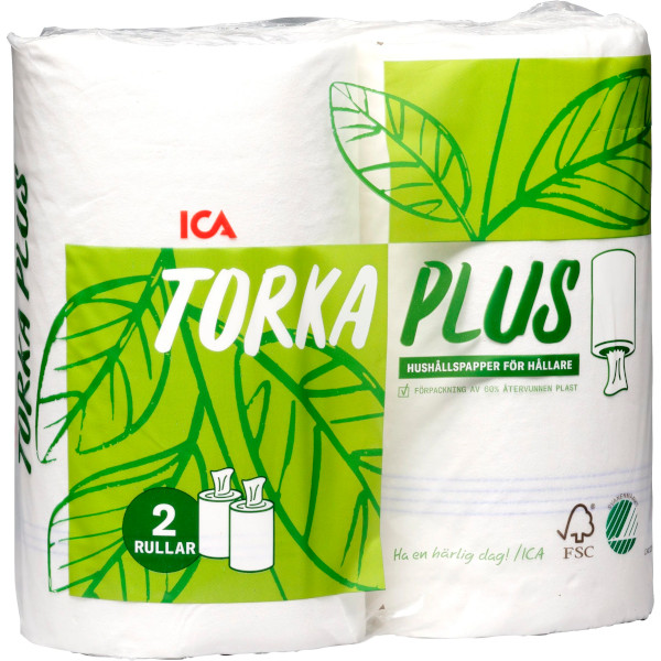 ICA Hushållspapper Torka Plus