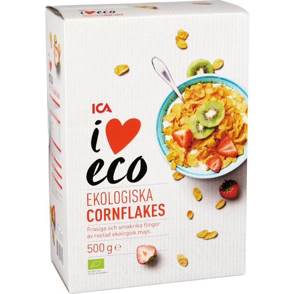 ICA I Love Eco Cornflakes Ekologiska