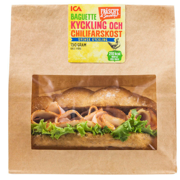ICA Baguette Kyckling & Chilifärskost