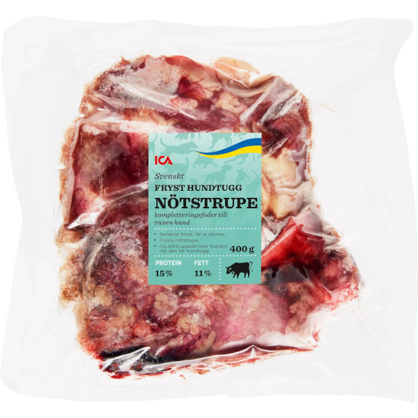 ICA Hundtugg Fryst Nötstrupe