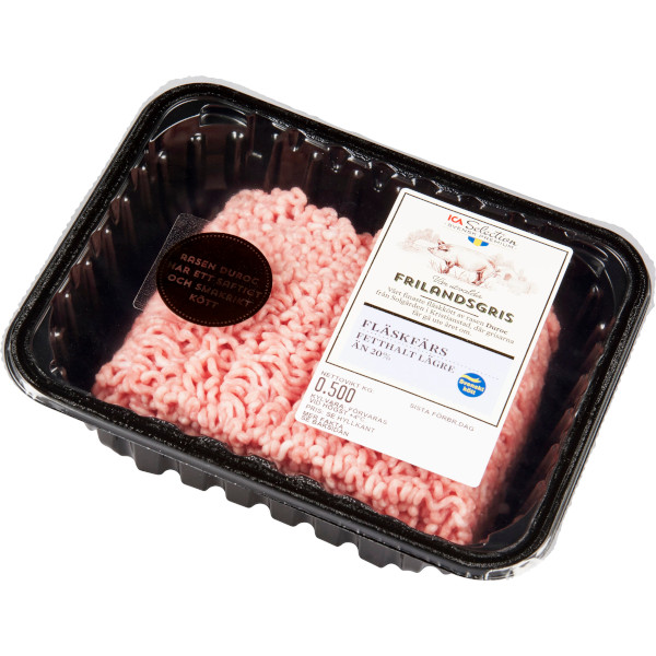 ICA Selection Fläskfärs Frilandsgris