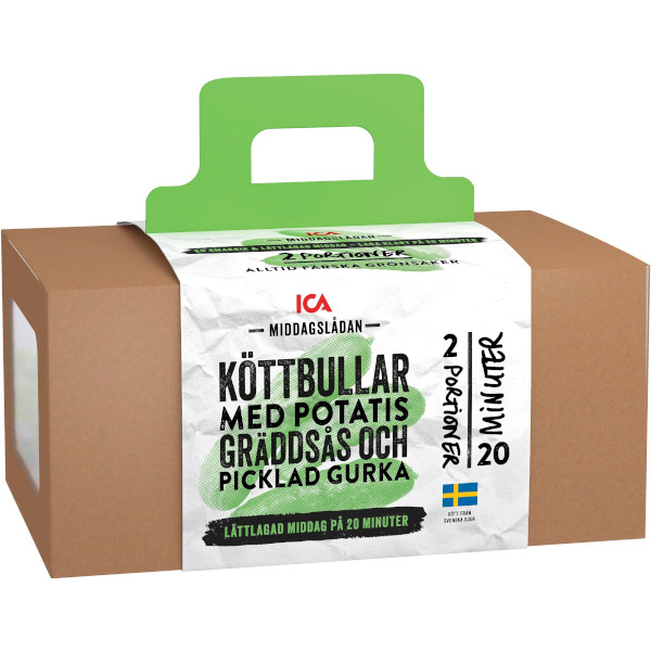 ICA Middagslådan Köttbullar & Potatis