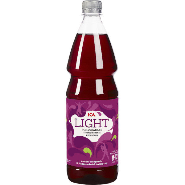 ICA Lättdryck Light Pomegranate
