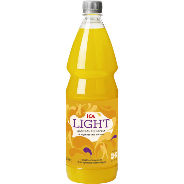ICA Lättdryck Light Tropical Pineapple