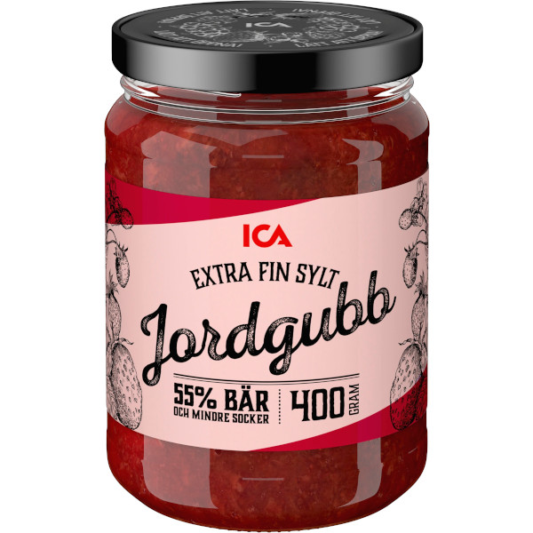 ICA Jordgubbssylt Extra Fin