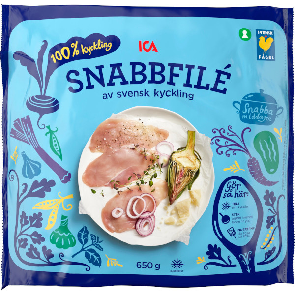 ICA Kyckling Snabbfilé