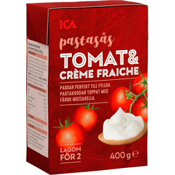 ICA Pastasås Tomat & Crème Fraiche
