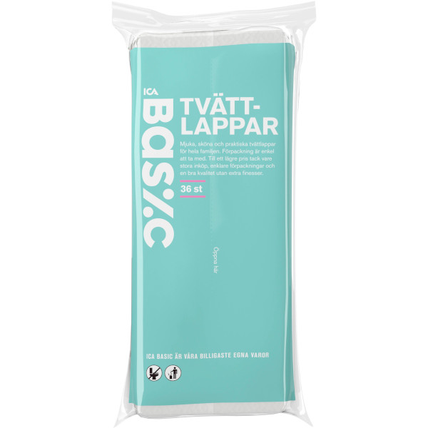 ICA Basic Tvättlappar