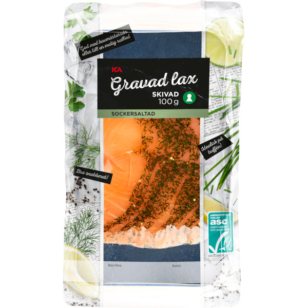 ICA Lax Gravad Skivad
