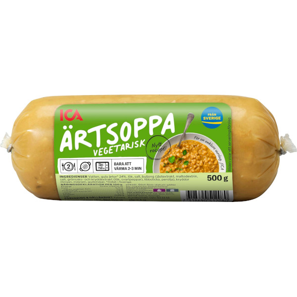ICA Ärtsoppa Vegetarisk