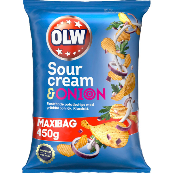 OLW Chips Sourcream & Onion