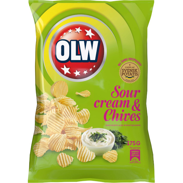 OLW Chips Sourcream & Chives
