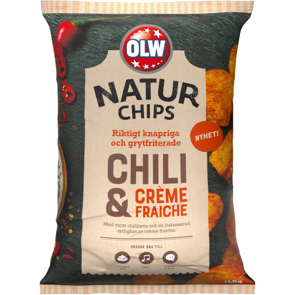 OLW Naturchips Chili & Crème Fraiche