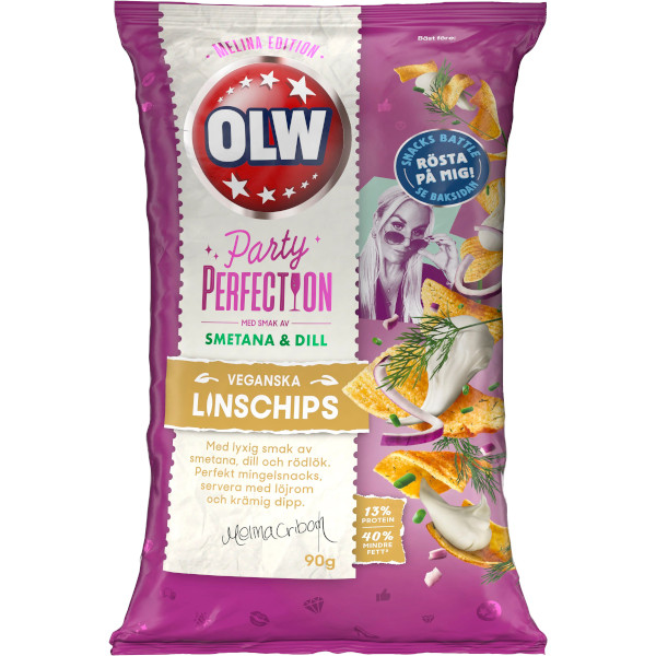 OLW Linschips Party Perfection Smetana & Dill