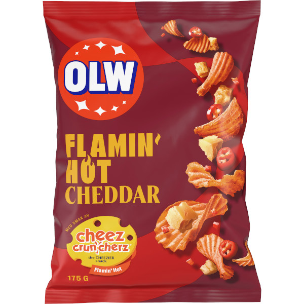 OLW Chips Flamin' Hot Cheddar