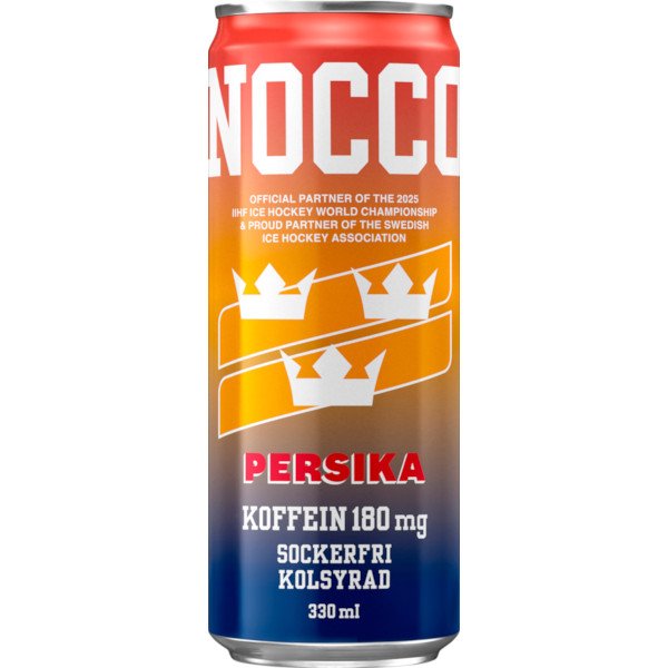 NOCCO Energidryck Persika