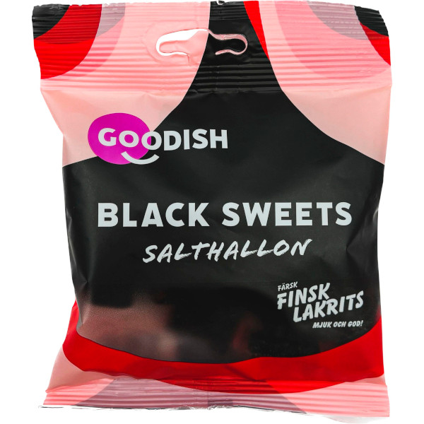 Goodish (Finsk Lakrits) Black Sweets Salthallon