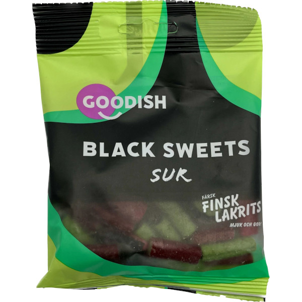 Goodish (Finsk Lakrits) Black Sweets Sur