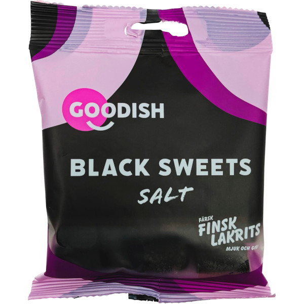 Goodish (Finsk Lakrits) Black Sweets Salt