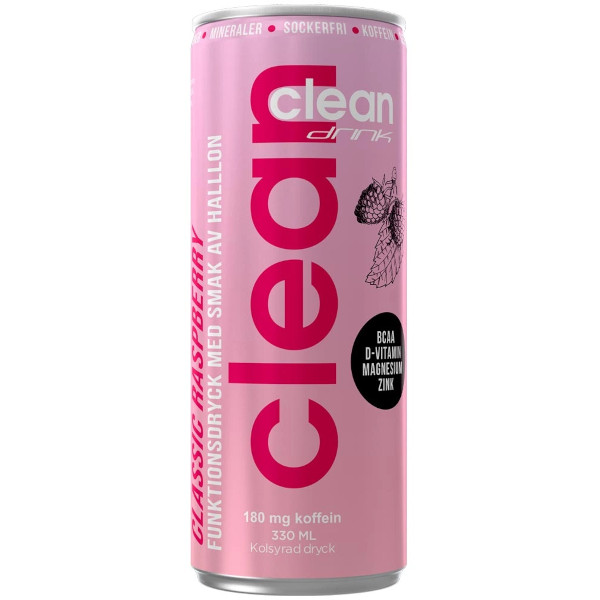 Clean Drink Funktionsdryck Classic Raspberry