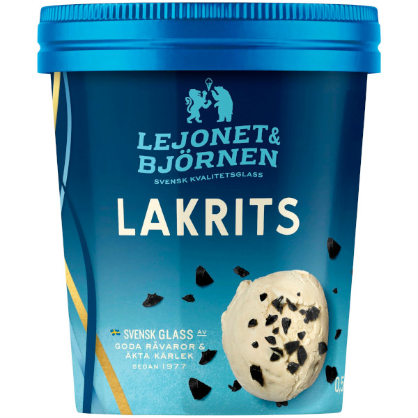 Lejonet & Björnen Glass Lakrits