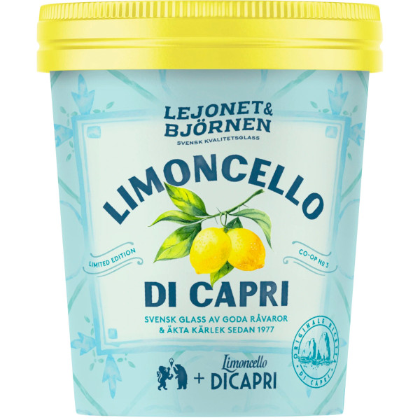 Lejonet & Björnen Glass Limoncello Di Capri