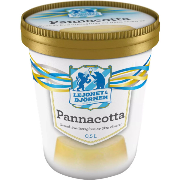 Lejonet & Björnen Glass Pannacotta
