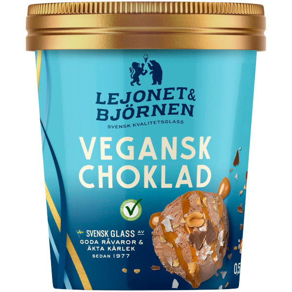 Lejonet & Björnen Glass Choklad Vegansk