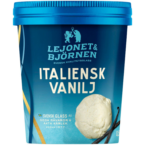 Lejonet & Björnen Glass Italiensk Vanilj
