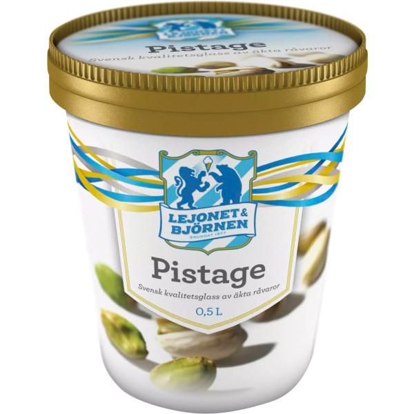 Lejonet & Björnen Glass Pistage