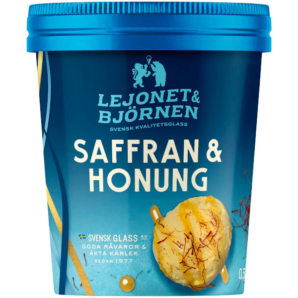 Lejonet & Björnen Glass Saffran & Honung