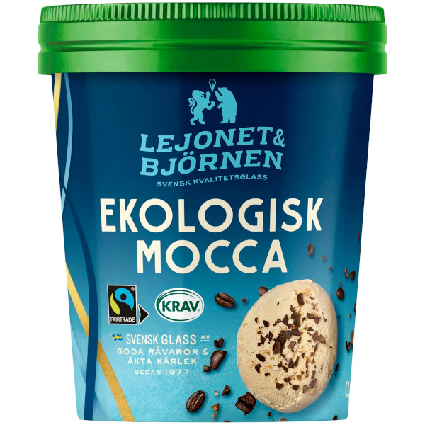 Lejonet & Björnen Glass Mocca Ekologisk
