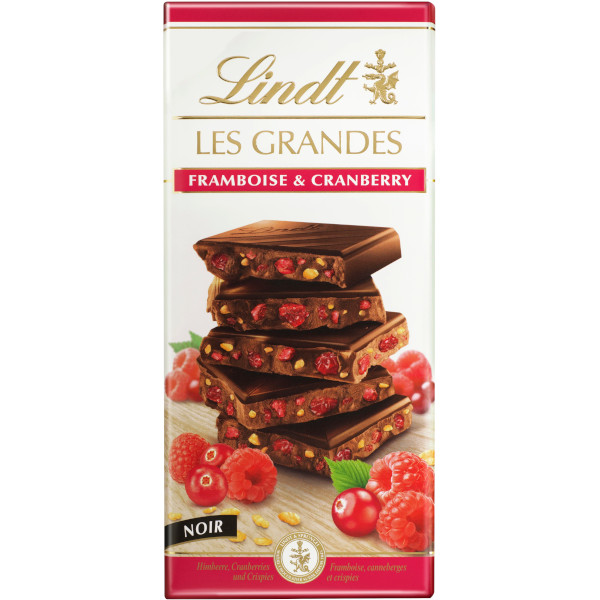 Lindt Chokladkaka Les Grandes Dark Raspberry & Cranberry