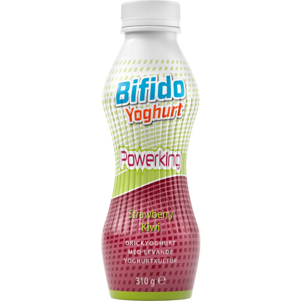 Powerking Drickyoghurt Bifido Strawberry/Kiwi