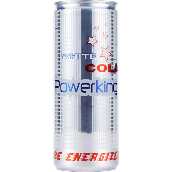 Powerking Energidryck White Cola