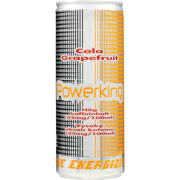 Powerking Energidryck Cola/Grapefruit
