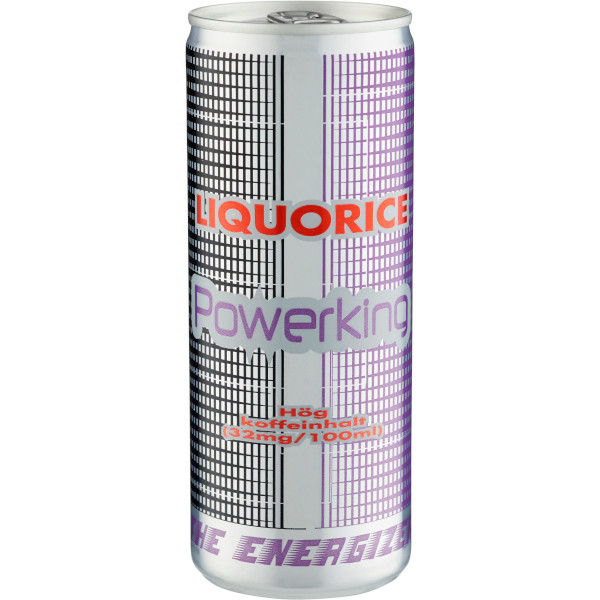 Powerking Energidryck Liquorice